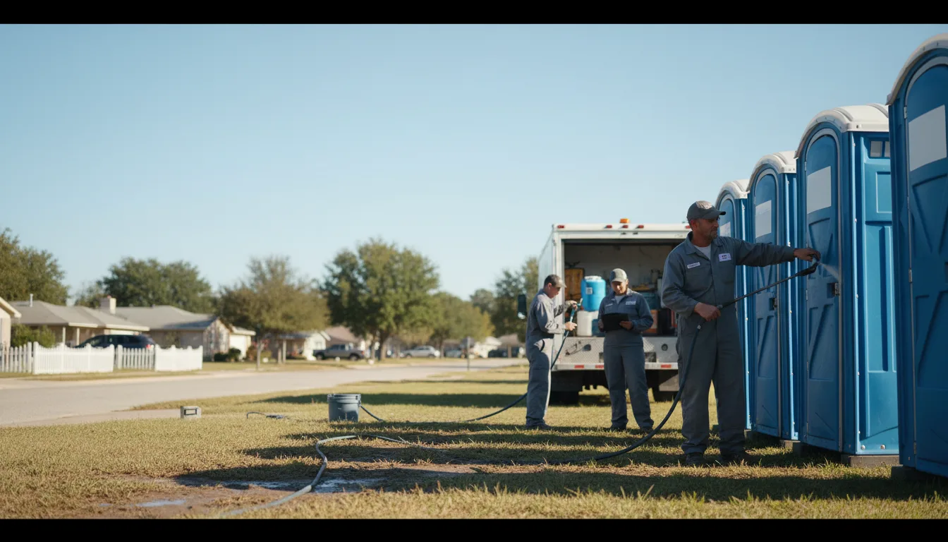 Long-Term Portable Toilet Rental in Rover, AR near me